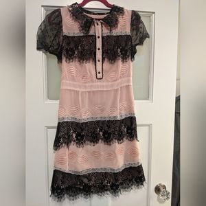Anna sui dress pink